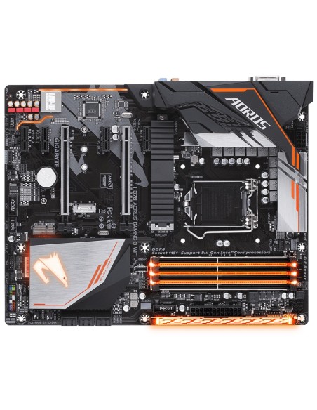 Gigabyte H370 AORUS GAMING 3 WIFI placa base Intel® H370 LGA 1151 (Zócalo H4) ATX