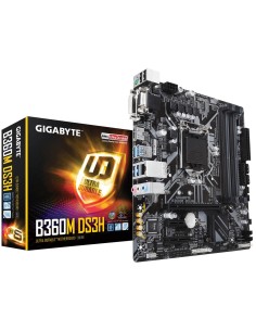 Gigabyte B360M DS3H placa base Intel B360 Express LGA 1151 (Zócalo H4) micro ATX