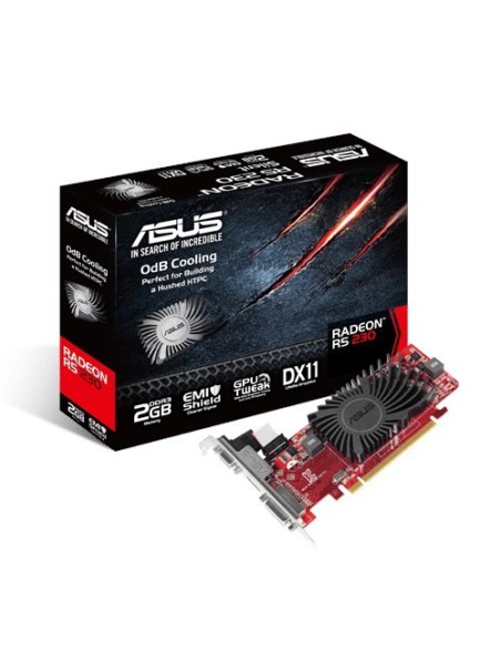 ASUS R5230-SL-2GD3-L AMD Radeon R5 230 2 GB GDDR3