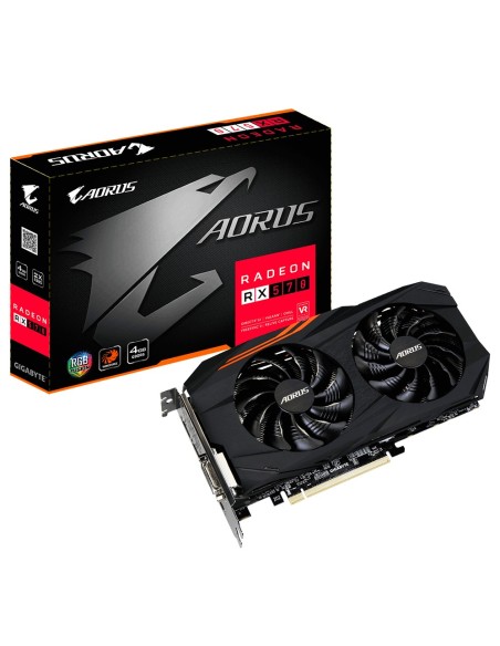 Gigabyte GV-RX570AORUS-4GD tarjeta gráfica AMD Radeon RX 570 4 GB GDDR5