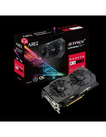 ASUS AREZ-STRIX-RX570-O4G-GAMING AMD Radeon RX 570 4 GB GDDR5