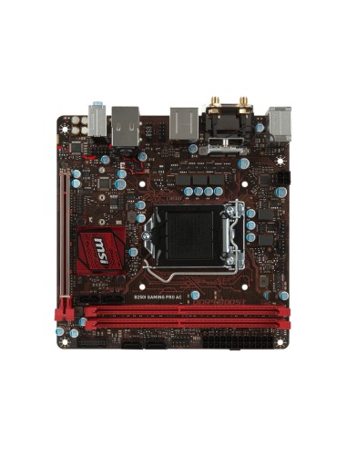 MSI B250I GAMING PRO AC Intel® B250 LGA 1151 (Zócalo H4) mini ITX
