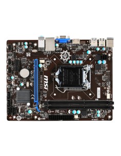 MSI H81M-E33 Intel® H81 LGA 1150 (Zócalo H3) micro ATX