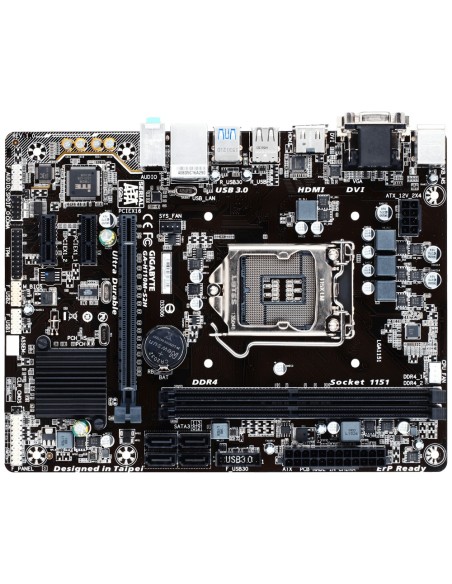 Gigabyte GA-H110M-S2H placa base Intel® H110 LGA 1151 (Zócalo H4) micro ATX