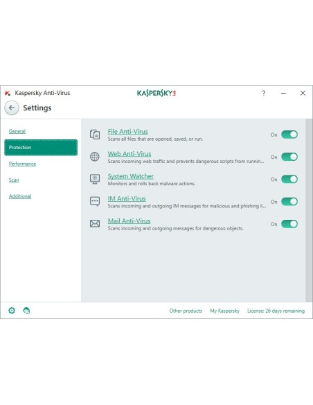 Kaspersky Lab Anti-Virus 2018 Español Licencia completa 3 licencia(s) 1 año(s)