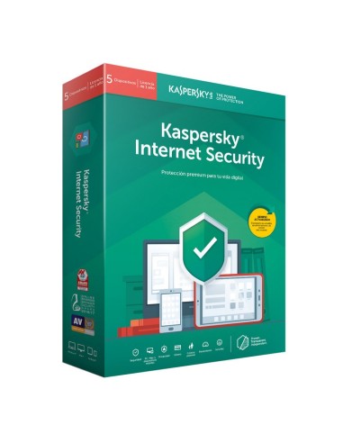 Kaspersky Lab Internet Security 2019 Español Licencia completa 5 licencia(s) 1 año(s)