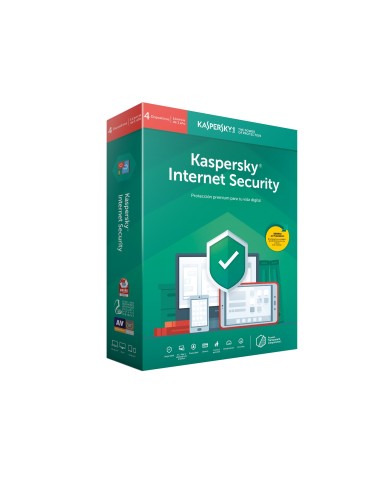 Kaspersky Lab Internet Security 2019 Español Licencia básica 4 licencia(s) 1 año(s)