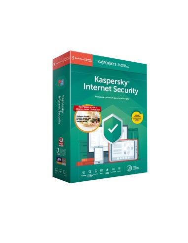 Kaspersky Lab Internet Security 2019 Español Licencia básica 3 licencia(s) 1 año(s)