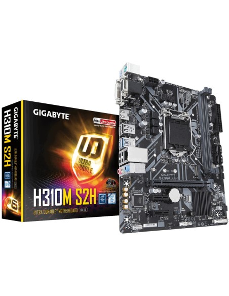 Gigabyte H310M S2H placa base Intel® H310 LGA 1151 (Zócalo H4) micro ATX