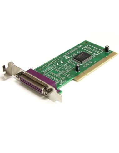 StarTech.com Adaptador Tarjeta PCI Paralelo de 1 Puerto Perfil Bajo Low Profile DB25 IEEE1284