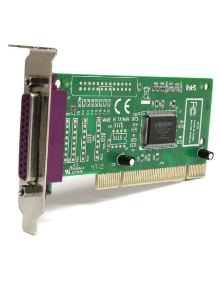 StarTech.com Adaptador Tarjeta PCI Paralelo de 1 Puerto Perfil Bajo Low Profile DB25 IEEE1284