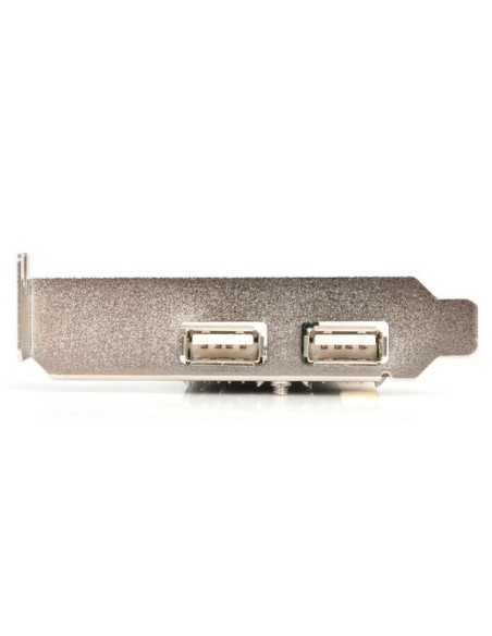StarTech.com Adaptador Tarjeta PCI USB 2.0 de Alta Velocidad 3 Puertos Perfil Bajo Low Profile