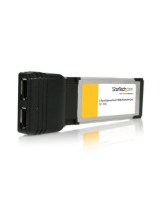 StarTech.com Adaptador Tarjeta FireWire 400 de 2 Puertos 6 pines ExpressCard 34 34mm 1394a