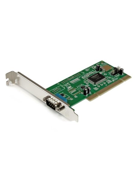 StarTech.com Tarjeta Adaptadora PCI de un Puerto Serie DB9 UART 16550 RS232 - 1x DB9 Macho