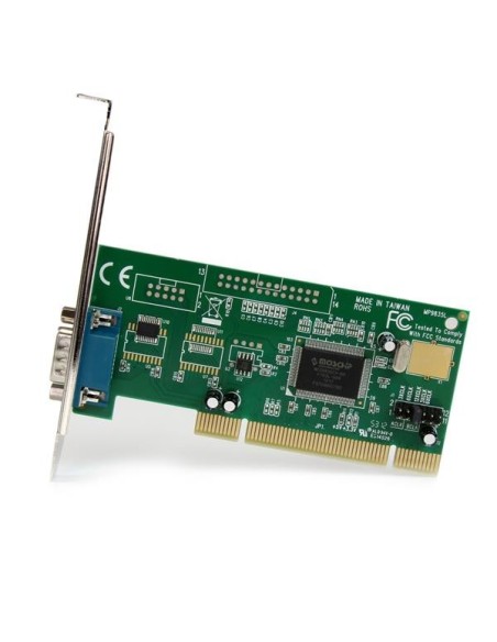 StarTech.com Tarjeta Adaptadora PCI de un Puerto Serie DB9 UART 16550 RS232 - 1x DB9 Macho