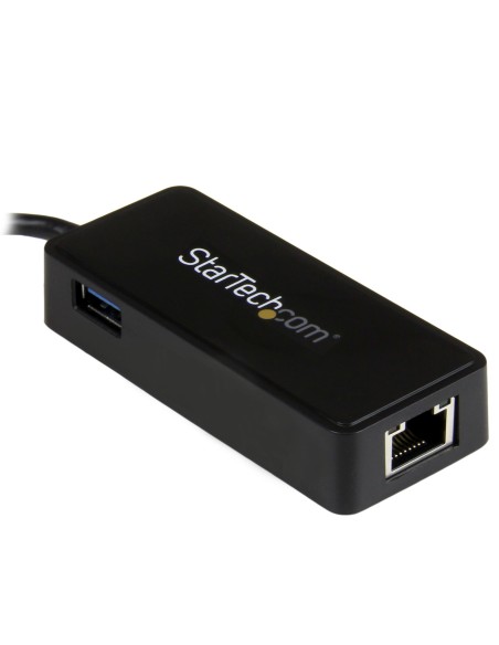 StarTech.com Adaptador de Red Gigabit USB-C con Puerto USB Extra