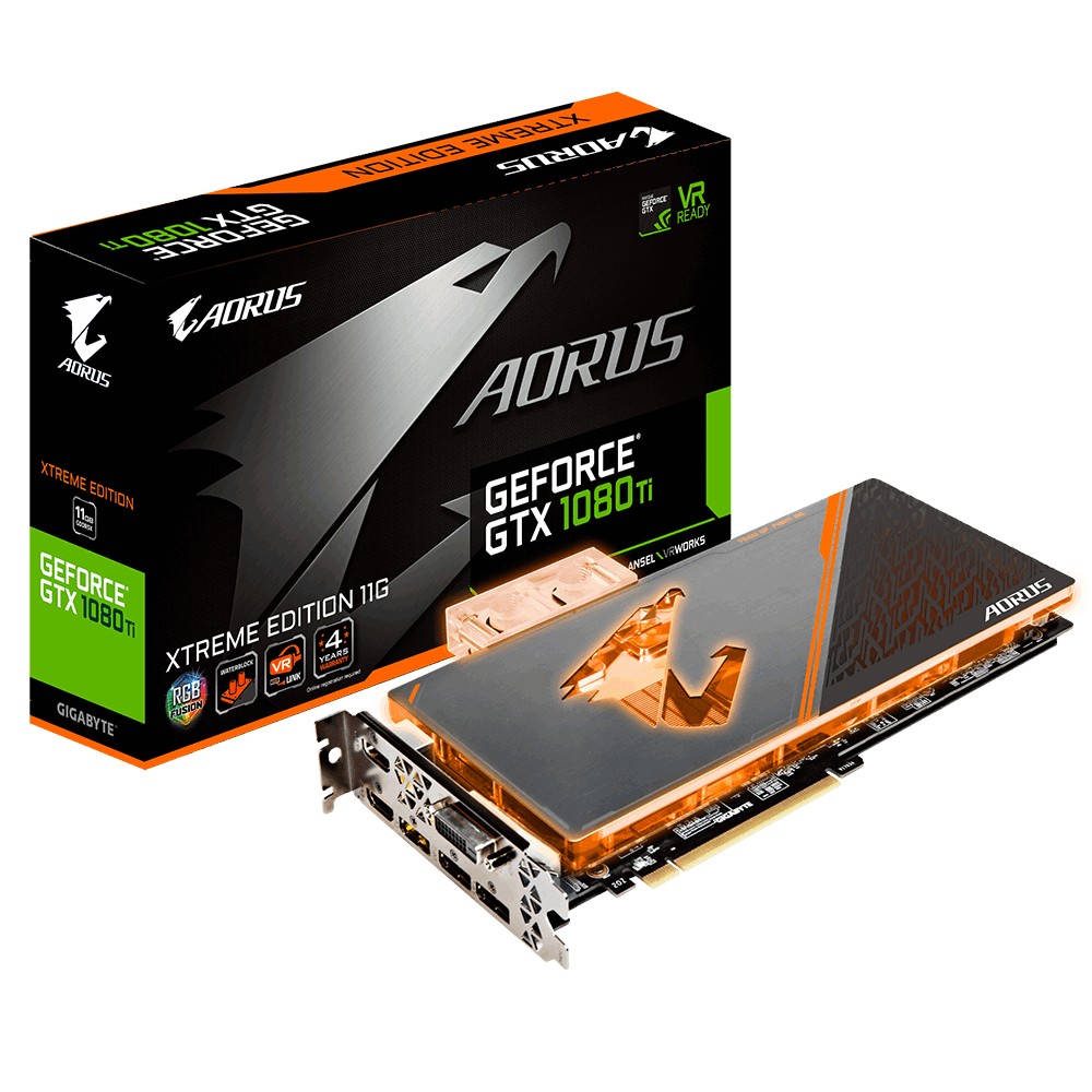 Gigabyte AORUS GeForce GTX 1080 Ti Waterforce WB Xtreme Edition 11GB