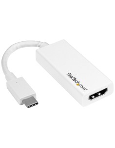 StarTech.com Adaptador USB-C a HDMI - 4K 60Hz - Blanco