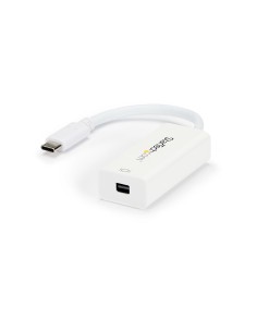StarTech.com Adaptador USBC a Mini DisplayPort - Adaptador de Vídeo USB Tipo C a Mini DP - 4K 60Hz - Blanco