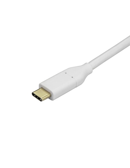 StarTech.com Adaptador USBC a Mini DisplayPort - Adaptador de Vídeo USB Tipo C a Mini DP - 4K 60Hz - Blanco