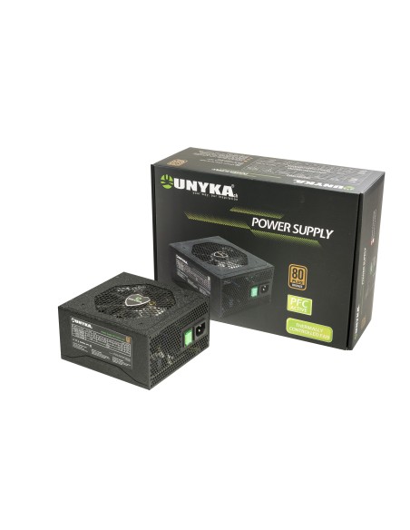 UNYKAch 52006 unidad de fuente de alimentación 600 W 20+4 pin ATX ATX Negro