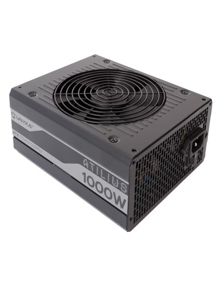 UNYKAch ATX Atilius 1000W unidad de fuente de alimentación 20+4 pin ATX Negro