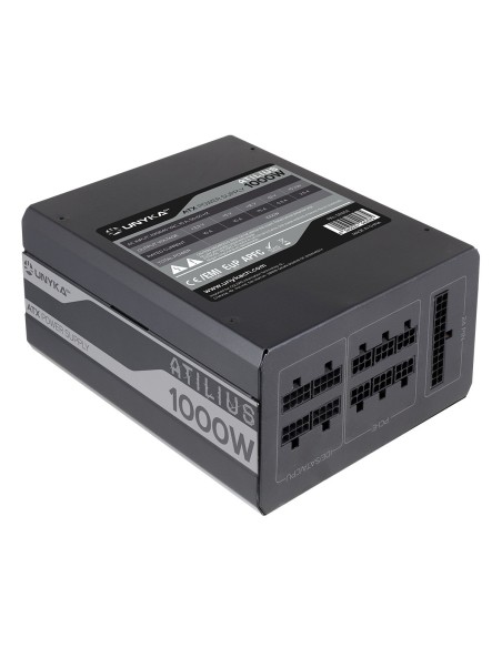 UNYKAch ATX Atilius 1000W unidad de fuente de alimentación 20+4 pin ATX Negro