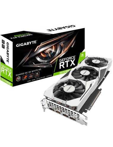 Gigabyte GV-N207SGAMINGOC-WHITE-8GD NVIDIA GeForce RTX 2070 SUPER 8 GB GDDR6