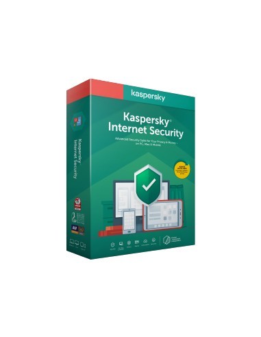 Kaspersky Lab Internet Security 2020 Inglés, Español Licencia básica 1 licencia(s) 1 año(s)