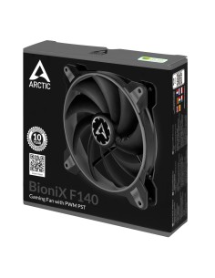 ARCTIC BioniX F140 Carcasa del ordenador Ventilador 14 cm Negro, Gris