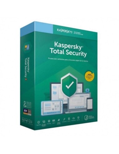 Kaspersky Lab Kaspersky Antivirus Total Security 2020 Español Licencia completa 1 licencia(s) 1 año(s)