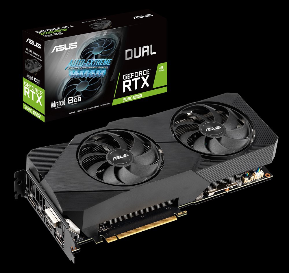 Asus Geforce Geforce Rtx 2060 Super 8gb ASUS DUAL-RTX2060S-A8G-EVO