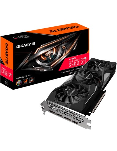 Gigabyte GV-R55XTGAMING OC-4GD tarjeta gráfica AMD Radeon RX 5500 XT 4 GB GDDR6