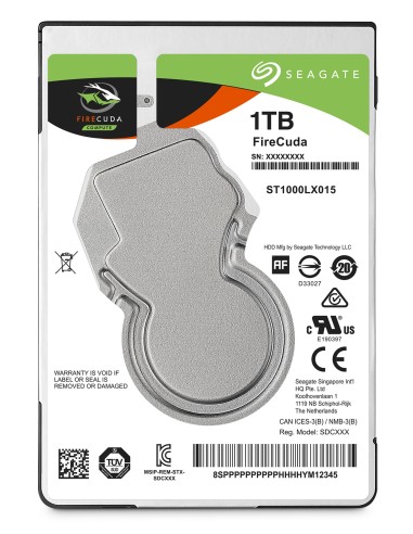 Seagate FireCuda 2.5" 2.5" 1000 GB Serial ATA III
