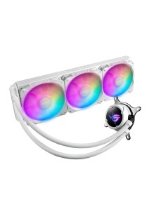 ASUS ROG STRIX LC II 360 ARGB WHITE EDITION Procesador Sistema de refrigeración líquida todo en uno 12 cm Negro