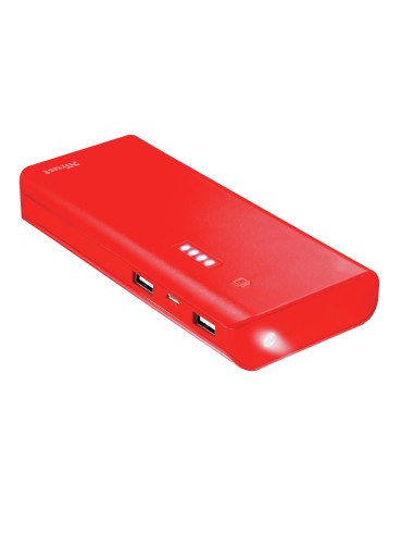 Trust Primo 10000 mAh batería externa Ión de litio Rojo