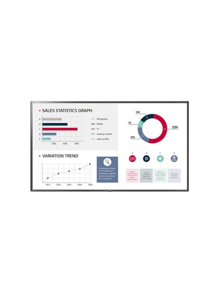 LG 86UL3G-B pantalla de señalización Pantalla plana para señalización digital 2,18 m (86") IPS UHD+ Titanio