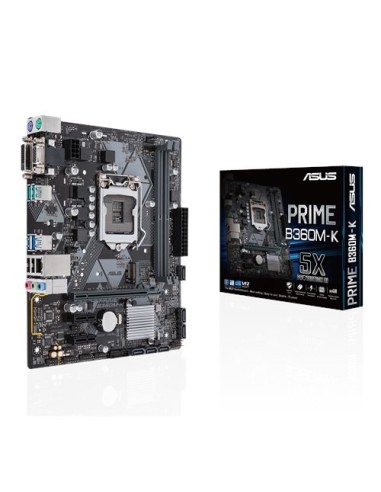 ASUS PRIME B360M-K Intel® B360 LGA 1151 (Zócalo H4) micro ATX