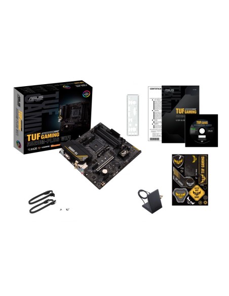 Asus TUF Gaming A520M Plus WIFI DDR4 Negra
