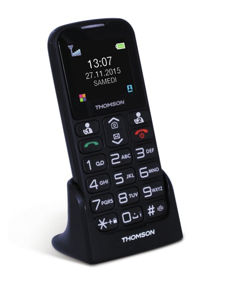 Thomson SEREA51 4,5 cm (1.77") 73 g Negro Teléfono básico