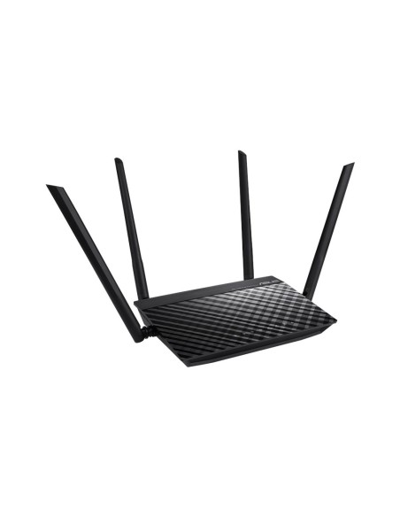 ASUS RT-AC51 router inalámbrico Ethernet rápido Doble banda (2,4 GHz   5 GHz) Negro
