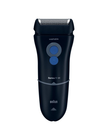 Braun Series 1 81282037 afeitadora Máquina de afeitar de láminas Recortadora Negro, Azul