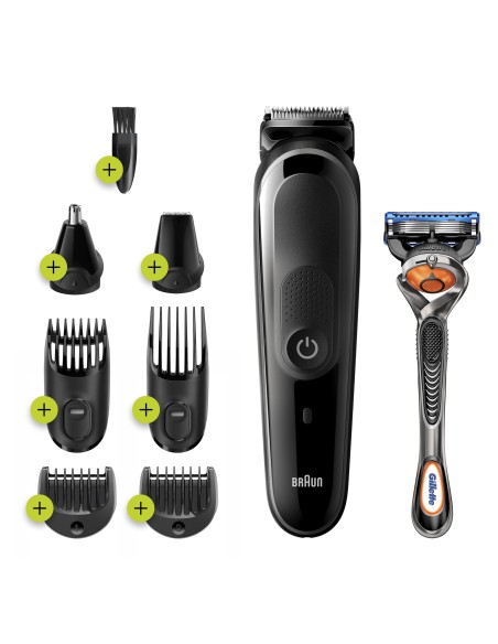 Braun 81705165 cortadora de pelo y maquinilla Negro, Gris