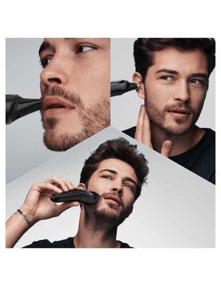 Braun 81705165 cortadora de pelo y maquinilla Negro, Gris