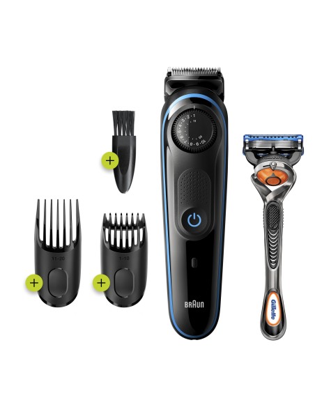 Braun 81705178 depiladora para la barba Negro, Azul