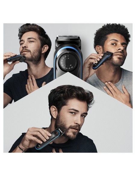 Braun 81705178 depiladora para la barba Negro, Azul