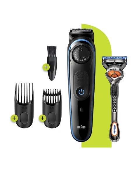Braun 81705178 depiladora para la barba Negro, Azul