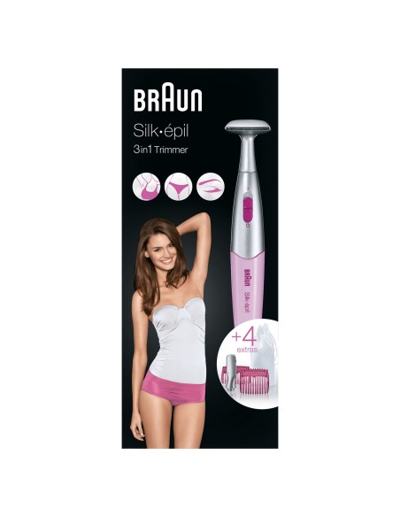 Braun Silk-épil Styler FG1100 depiladora bikini Rosa