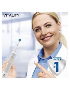 Oral-B Vitality 100 CrossAction Adulto Cepillo dental oscilante Blanco