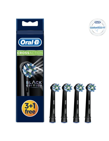 Oral-B 80326534 cepillo de cabello 4 pieza(s) Negro